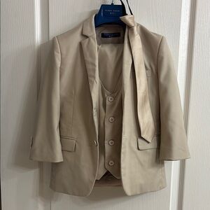 Perry Ellis Tan boys suit